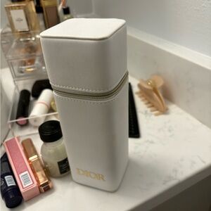 Dior White Travel brushes Case